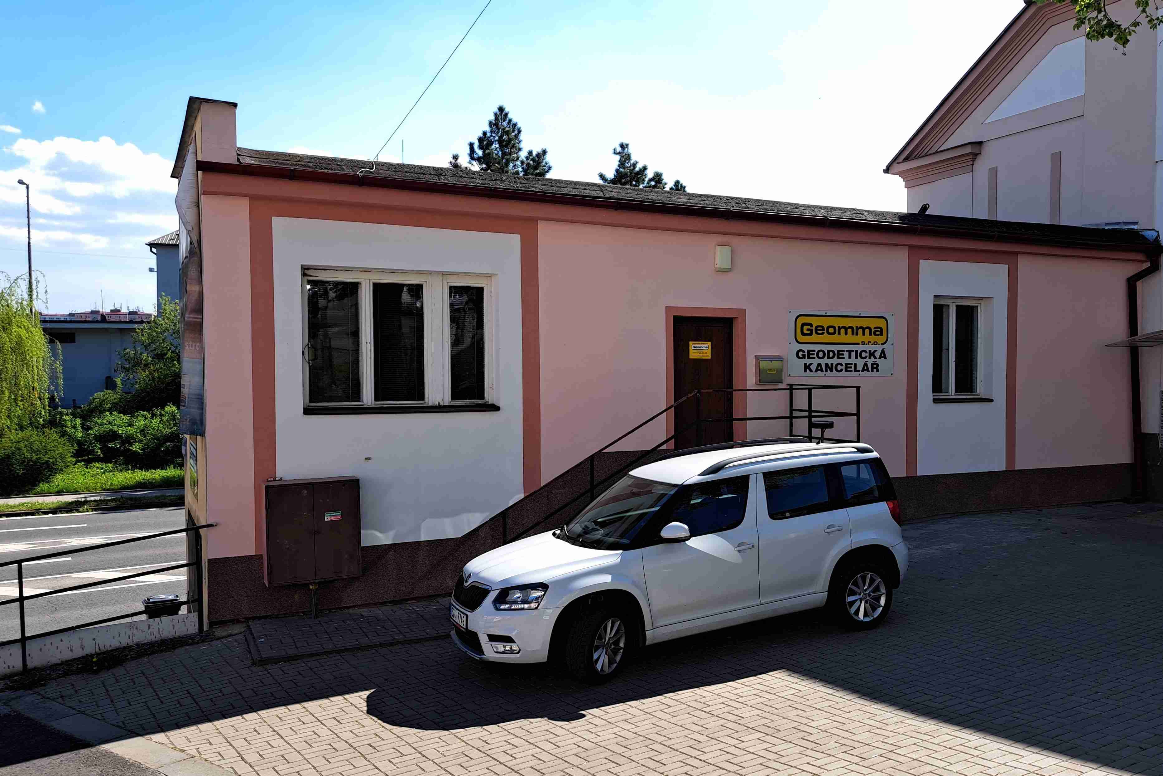 Geodetická kancelář Geomma, sídlo firmy v Uherském Brodě, okres Uherské Hradiště